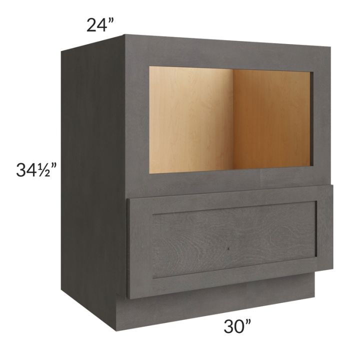 30" Base Microwave Cabinet