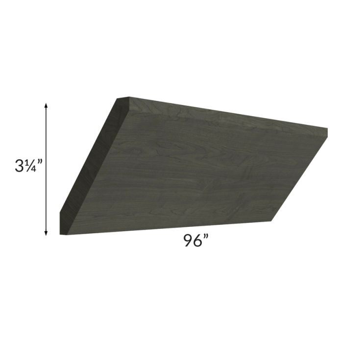 Charlotte Dark Grey 96" Straight Crown Molding