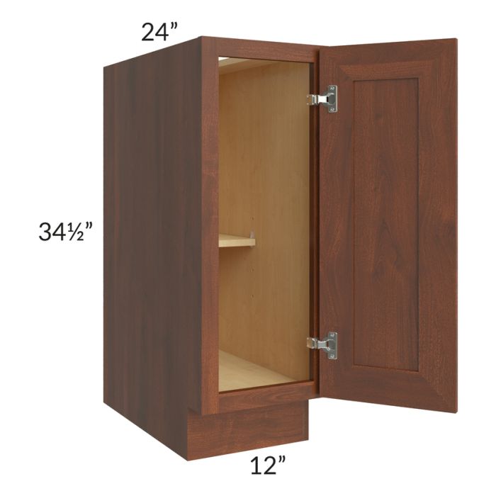 12" Full Height Door Base Cabinet