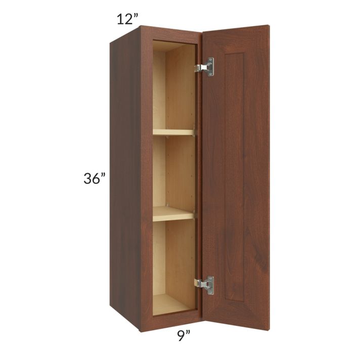 Cambridge Saddle Glaze 09x36 Wall Cabinet