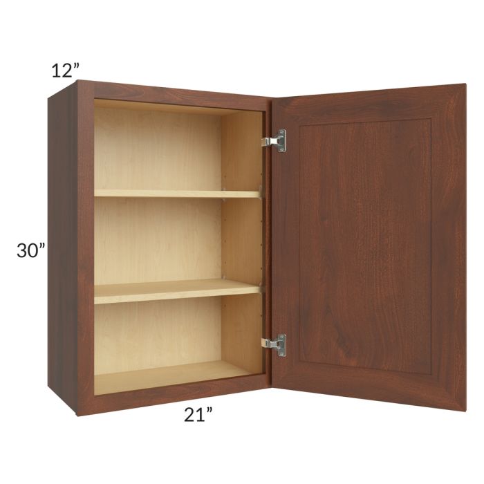 Cambridge Saddle Glaze 21x30 Wall Cabinet
