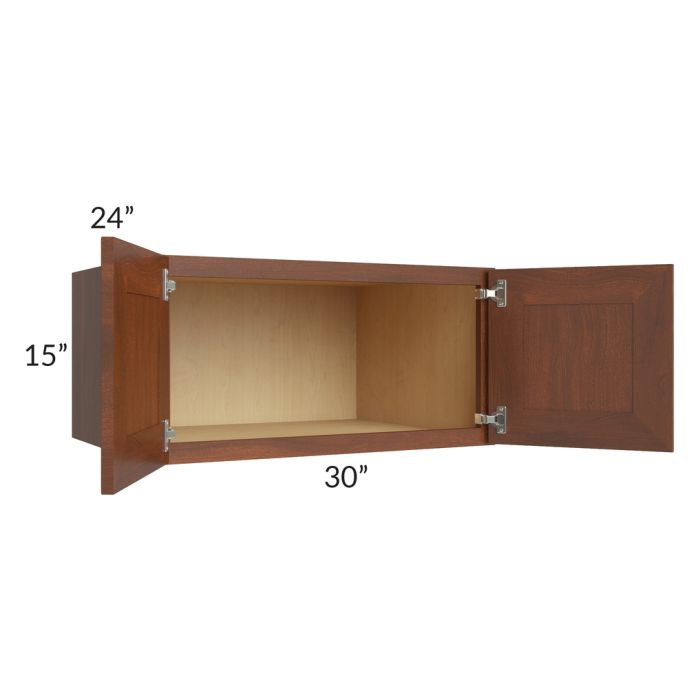 Cambridge Saddle Glaze 30x15x24 Wall Cabinet