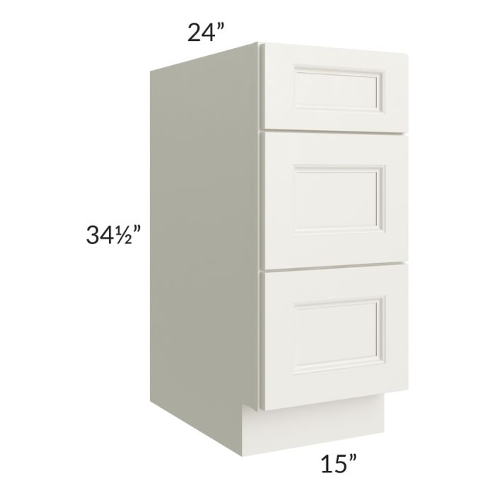 Providence Cream 15" Drawer Base Cabinet