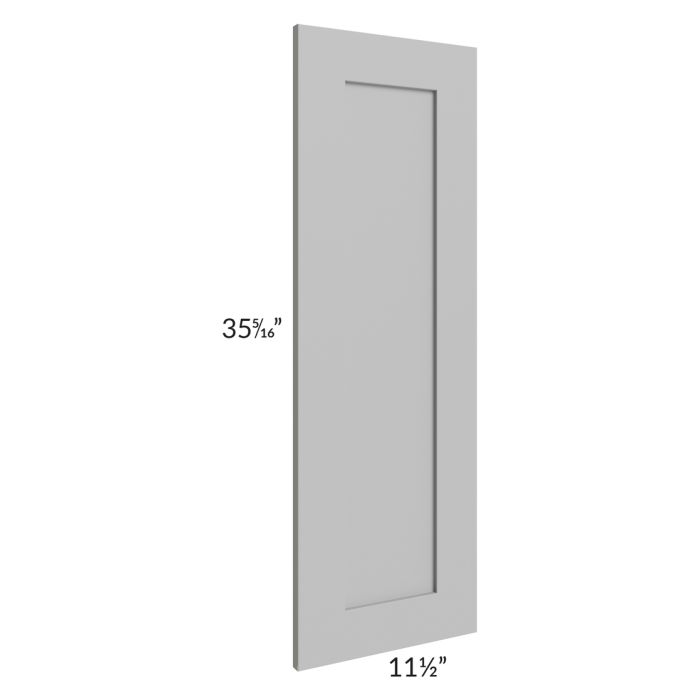 Dove Grey Shaker 12x36 End Decorative Door