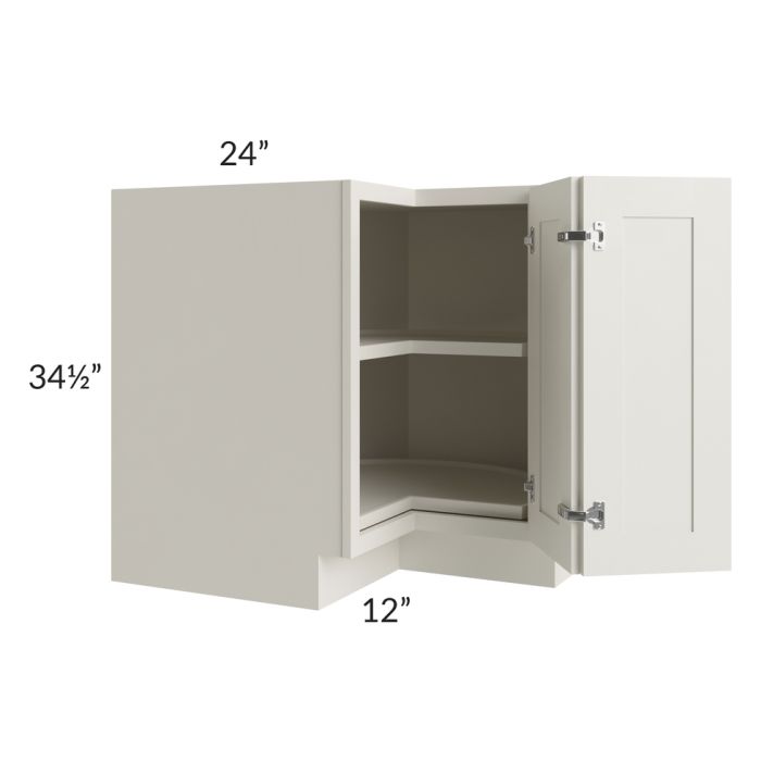 Providence Cream 36" Lazy Susan Base Cabinet