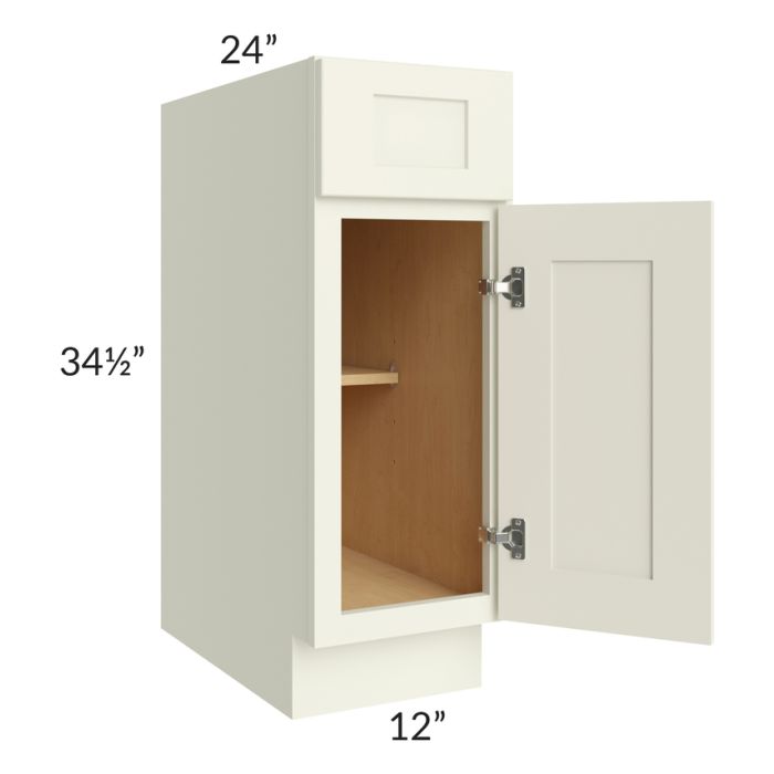 Linen Shaker 12" Base Cabinet