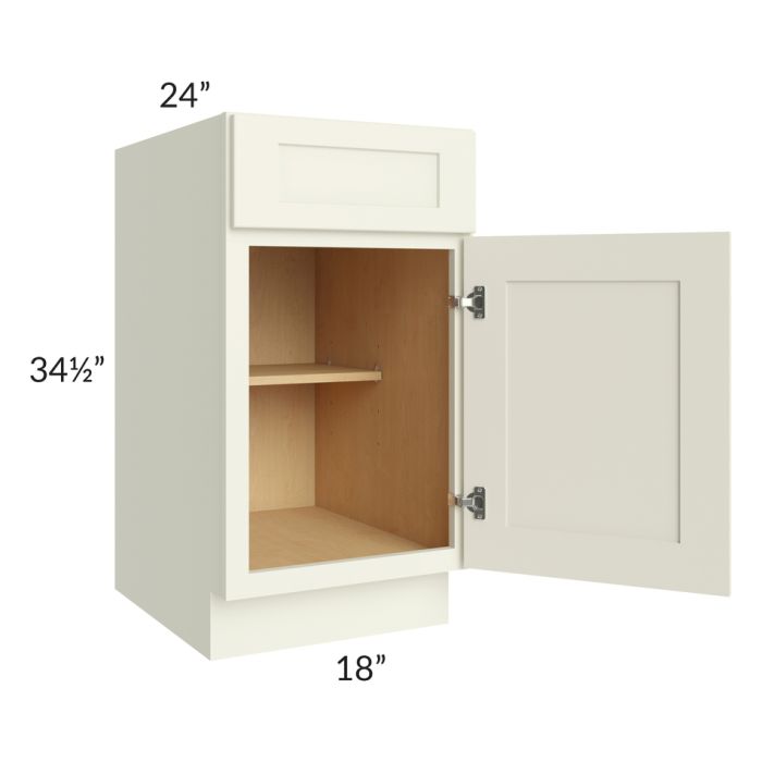 Linen Shaker 18" Base Cabinet