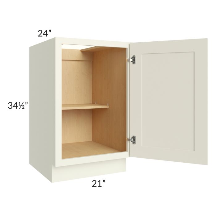 21" Full Height Door Base Cabinet