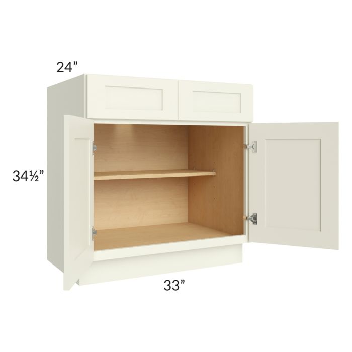 Linen Shaker 33" Base Cabinet