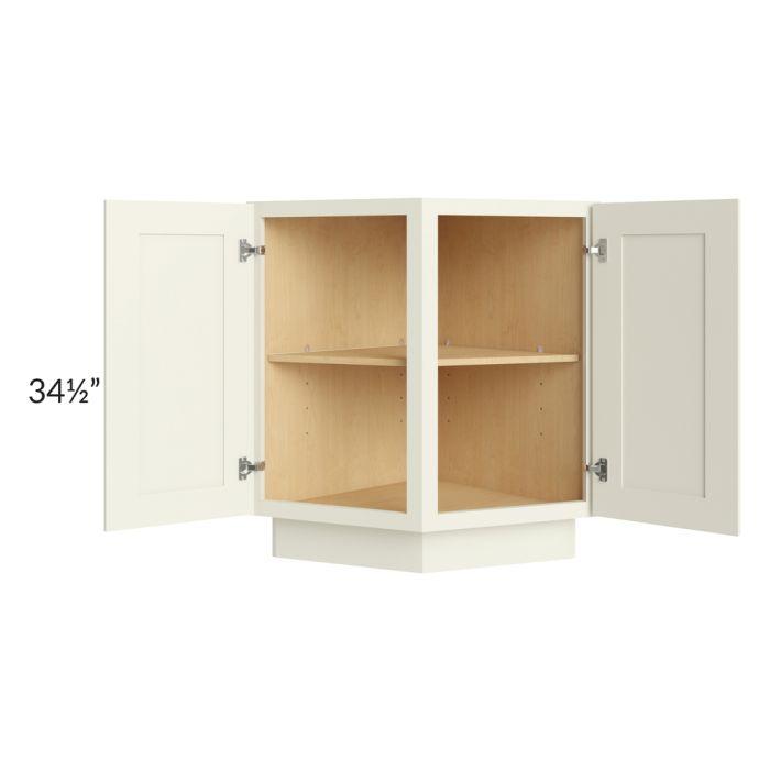 Linen Shaker 24" Base End Cabinet