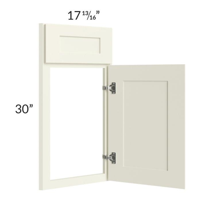 Linen Shaker 36" Corner Sink Base Front