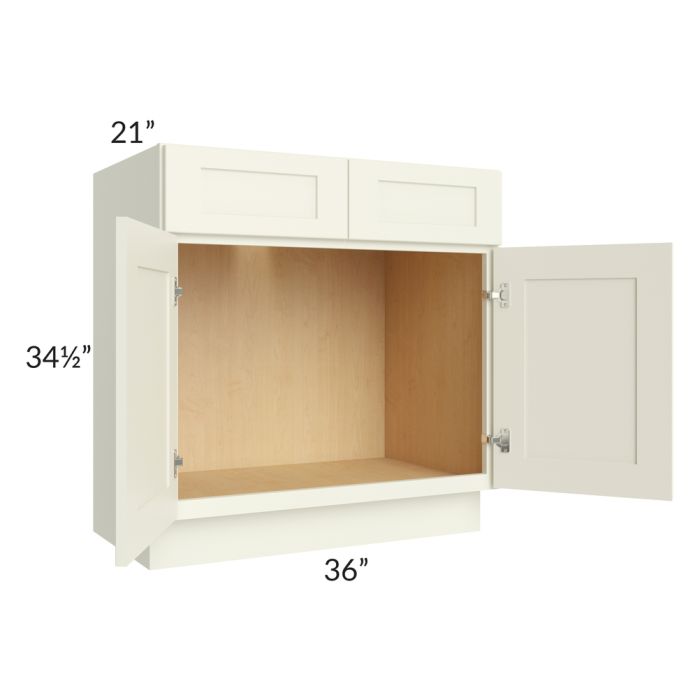 Linen Shaker 36" Vanity Base Cabinet