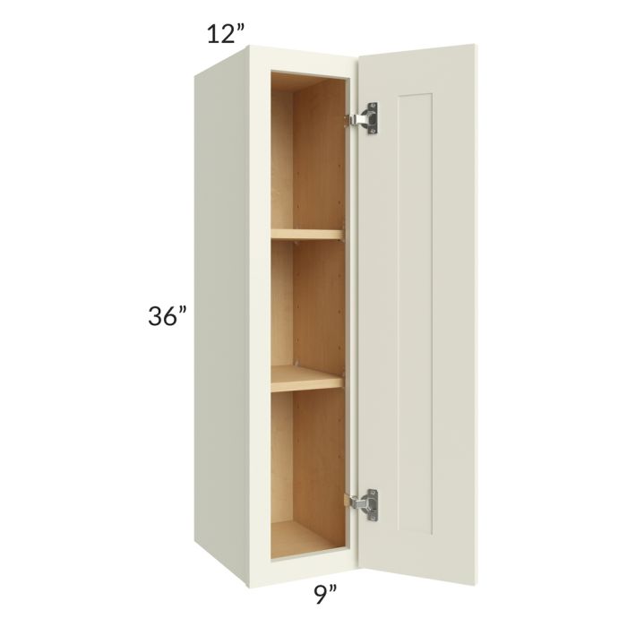 Linen Shaker 09x36 Wall Cabinet