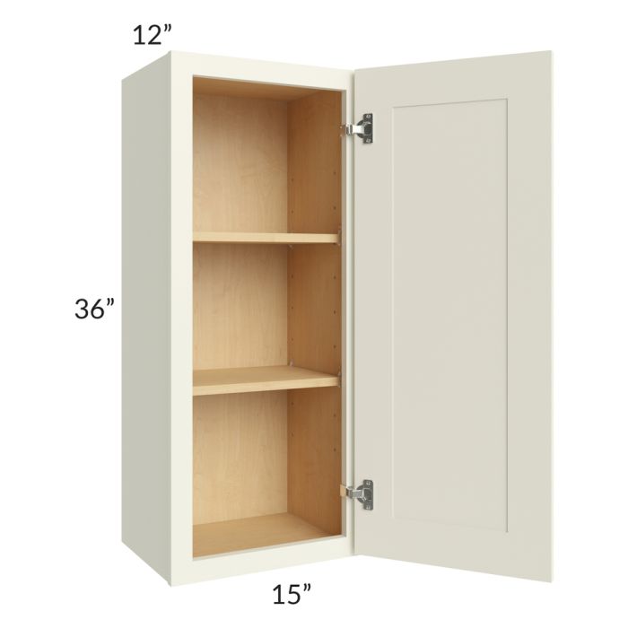 Linen Shaker 15x36 Wall Cabinet