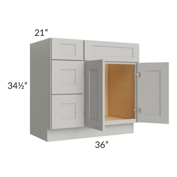 Stone Shaker 36" Vanity Base Cabinet