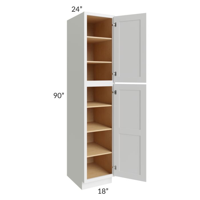 Gramercy White 18x24x90 Pantry Cabinet