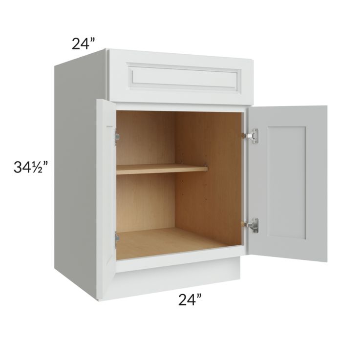 Lakewood White 24" Base Cabinet