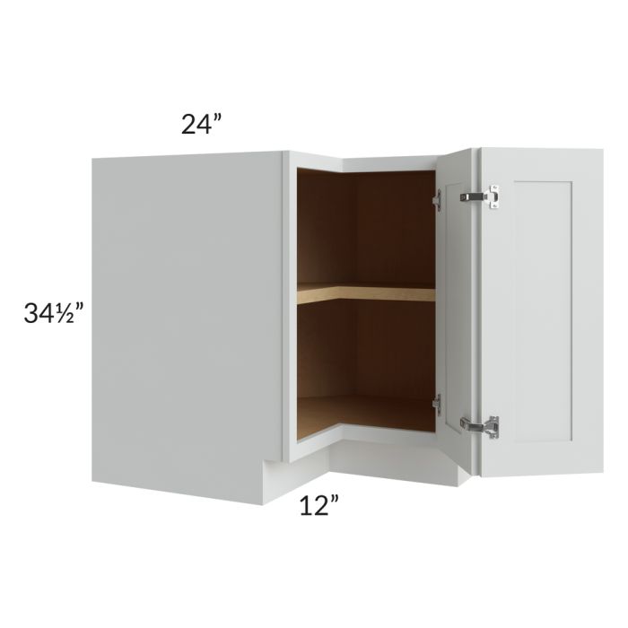 Lakewood White 36" Corner Base Cabinet