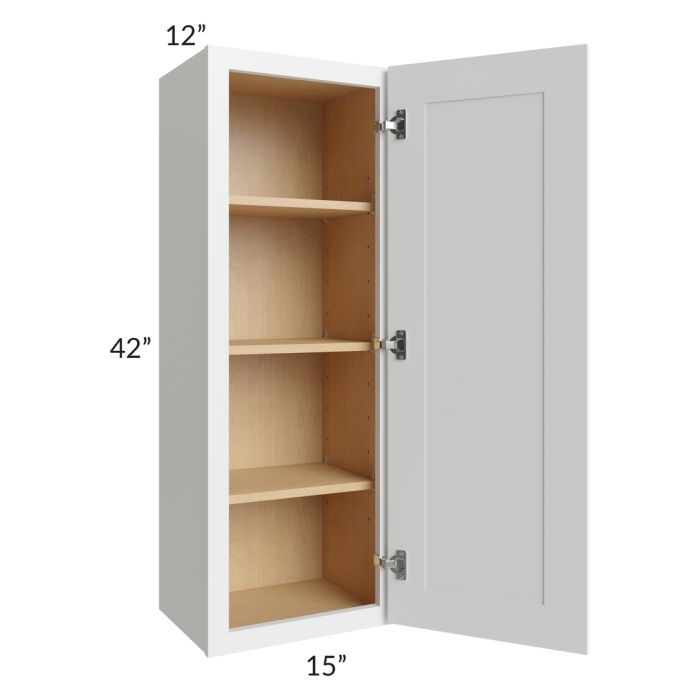 Lakewood White 15x42 Wall Cabinet