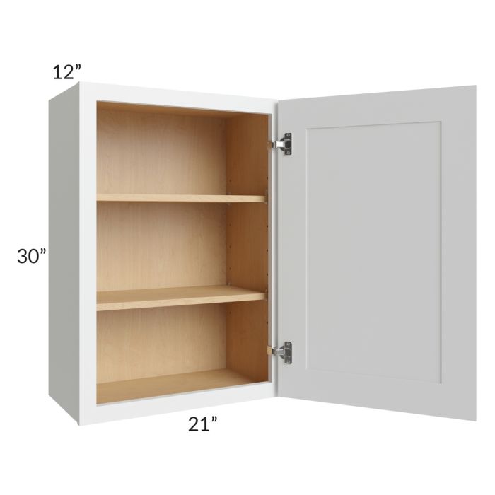 Lakewood White 21x30 Wall Cabinet