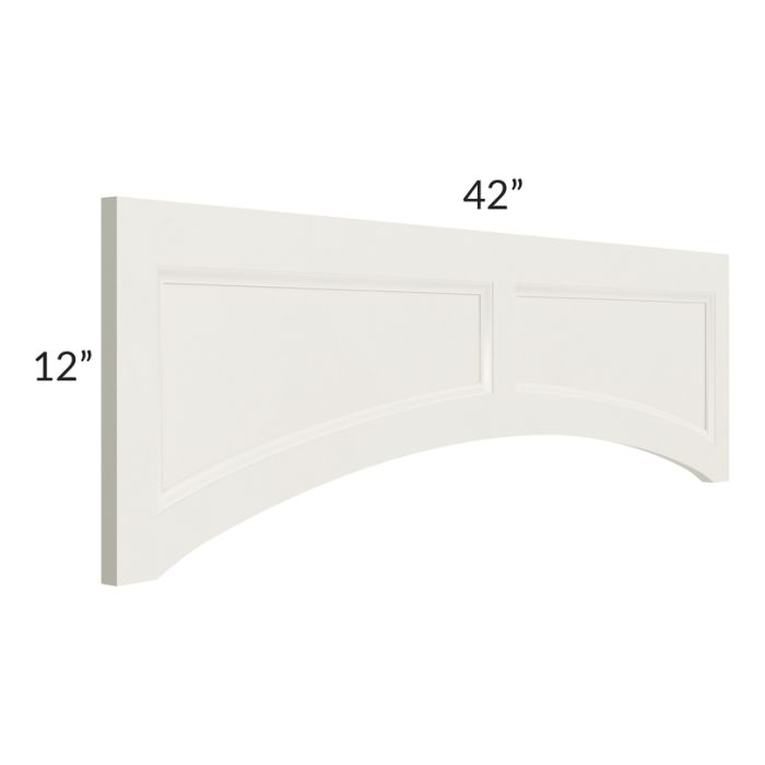 Providence Cream 42x12 Arched Valance