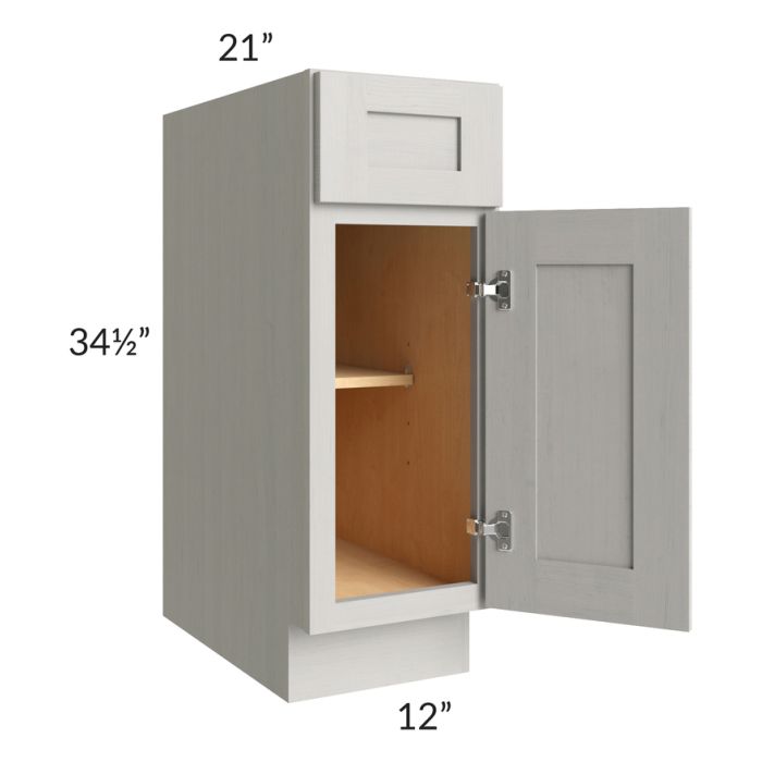 12" Vanity Base Cabinet