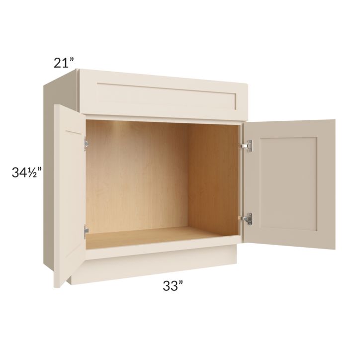 33" Vanity Sink Base Cabinet