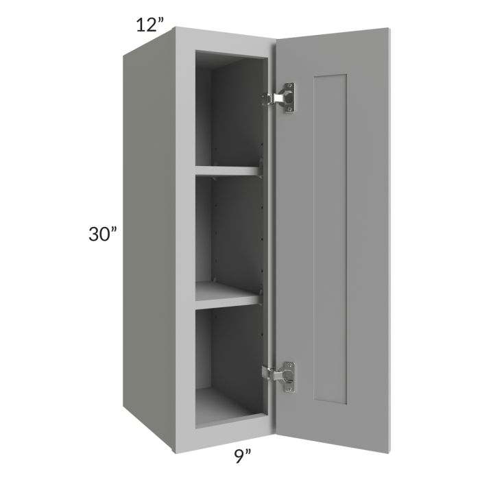 Dove Grey Shaker 09x30 Wall Cabinet