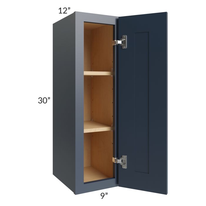Midtown Blue Shaker 9x30 Wall Cabinet