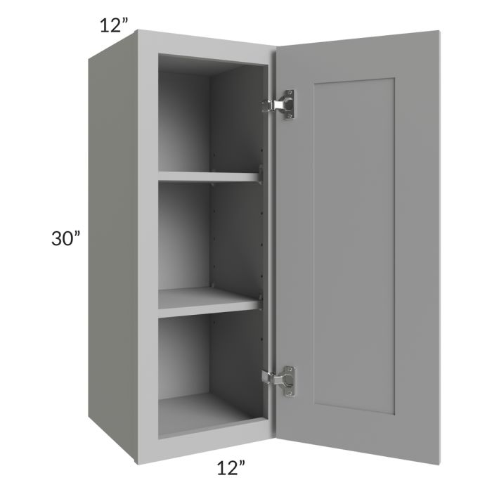 Dove Grey Shaker 12x30 Wall Cabinet