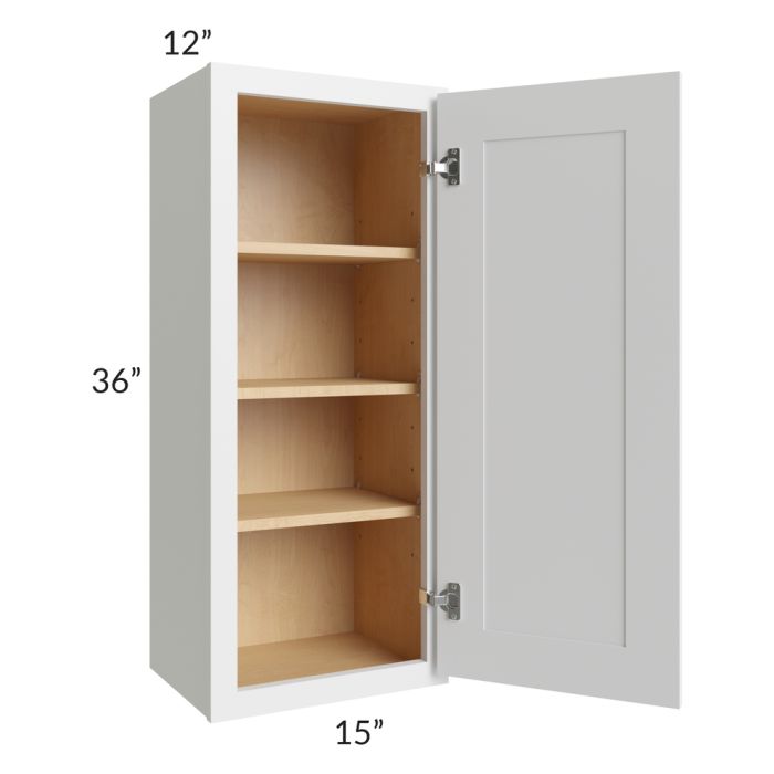 Gramercy White 15x36 Wall Cabinet