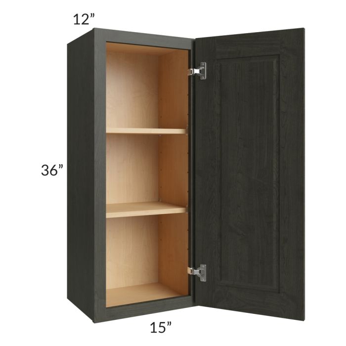 Charlotte Dark Grey 15x36 Wall Cabinet