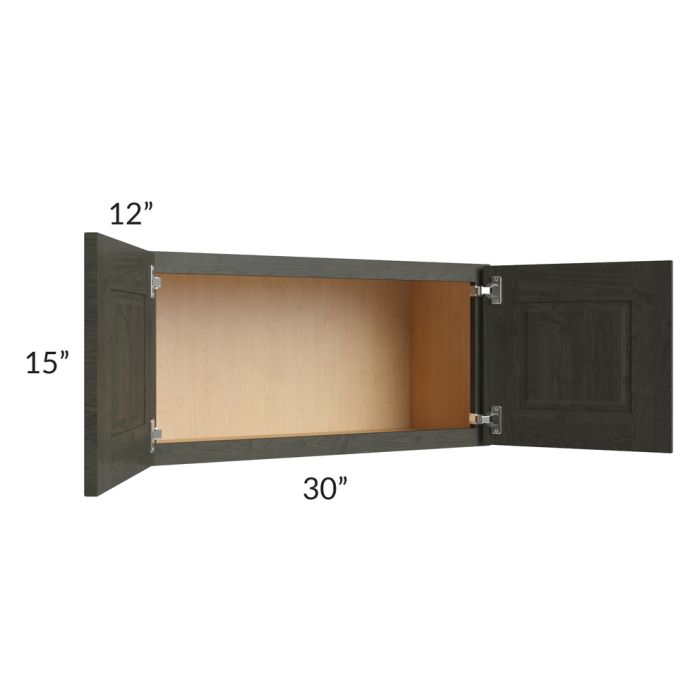 Charlotte Dark Grey 30x15 Wall Cabinet