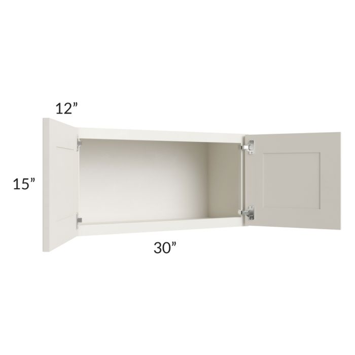 Providence Cream 30x15 Wall Cabinet