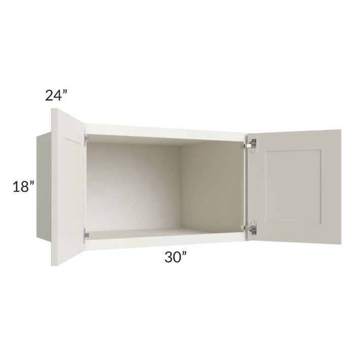 Providence Cream 30x18x24 Wall Cabinet