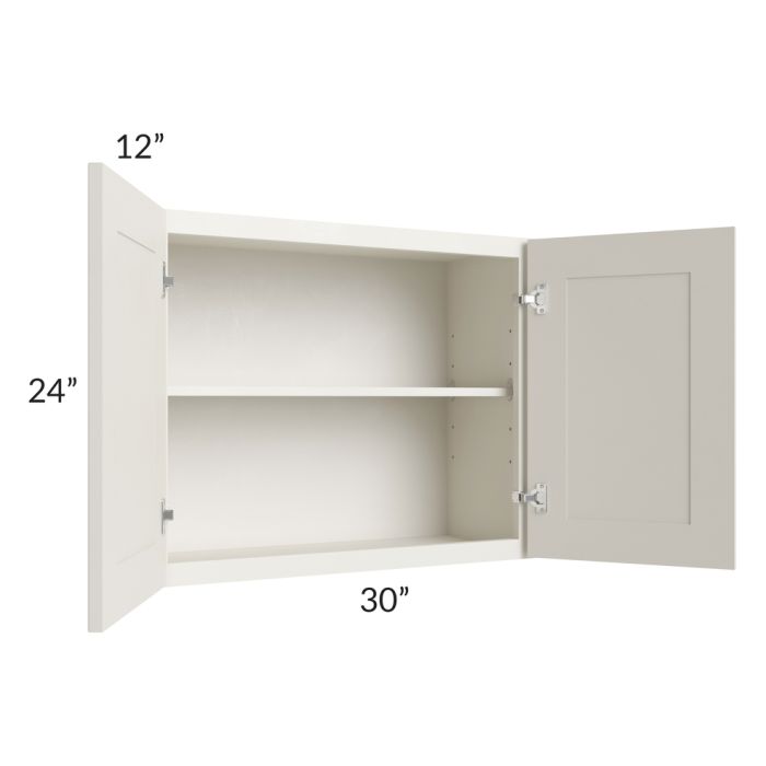 Providence Cream 30x24 Wall Cabinet