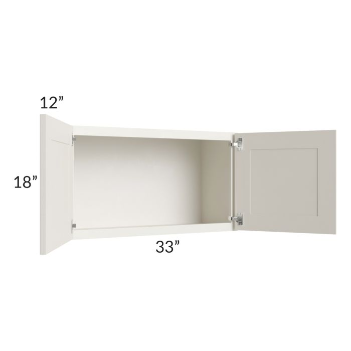 Providence Cream 33x18 Wall Cabinet