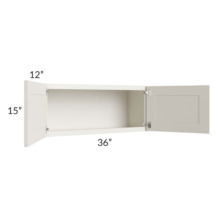 Providence Cream 36x15 Wall Cabinet