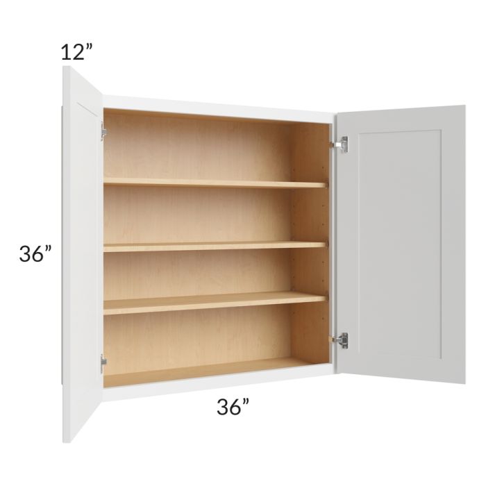 Belfast White 36x36 Wall Cabinet