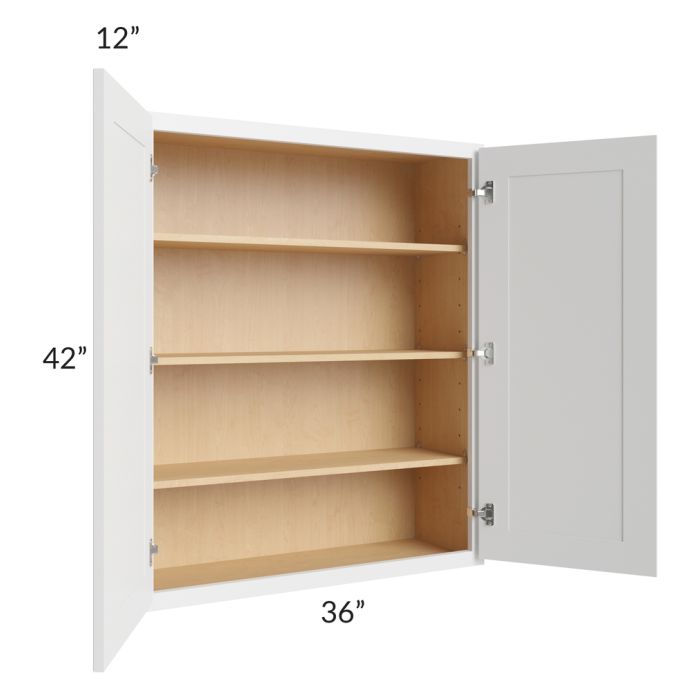 Gramercy White 36x42 Wall Cabinet