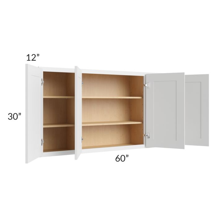 Gramercy White 60x30 Wall Cabinet