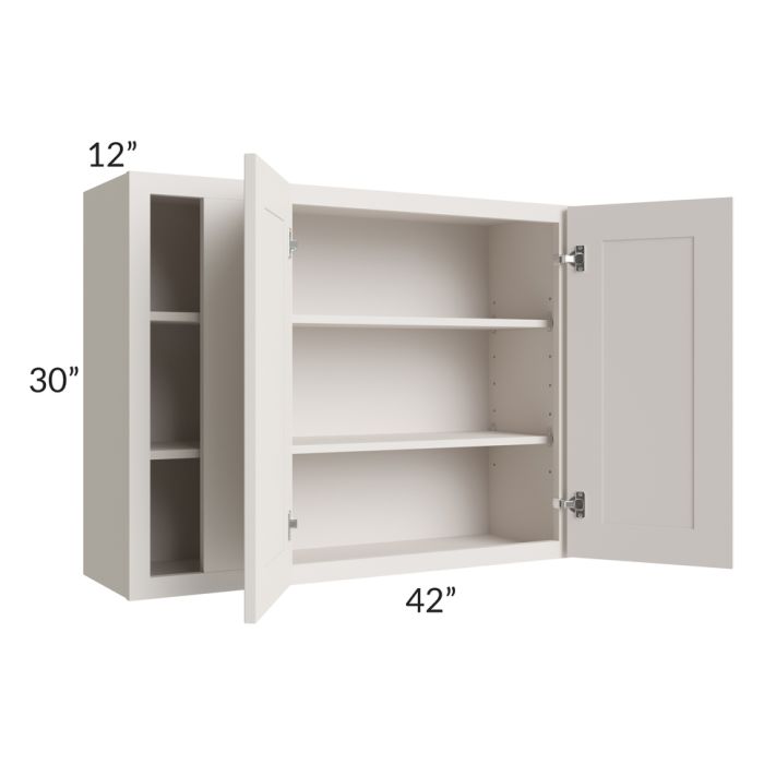 Belfast White 42x30 Blind Corner Wall Cabinet