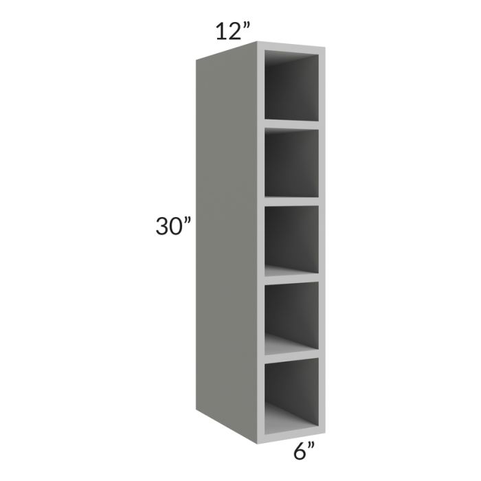 Dove Grey Shaker Wall Cube Cabinet