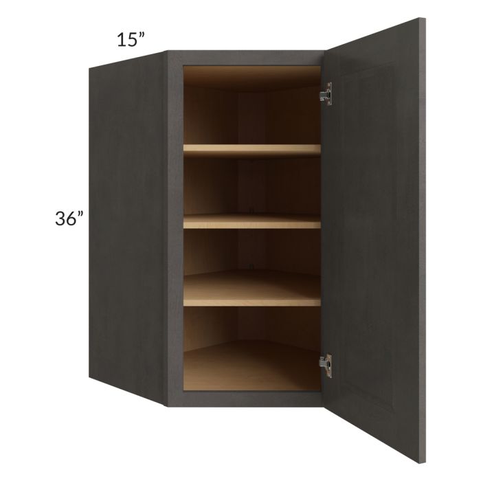 27x36 Diagonal Corner Wall Cabinet