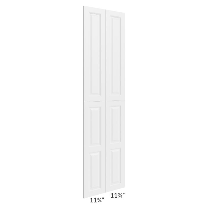 Belfast White Wainscot 96" Tall Panels