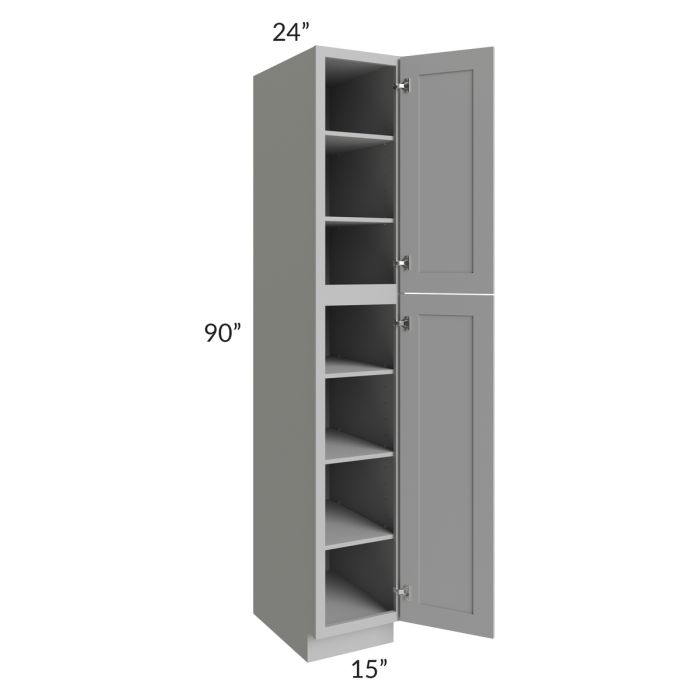 Dove Grey Shaker 15x90 Wall Pantry