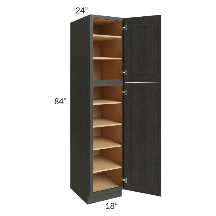 Charlotte Dark Grey 18x84 Wall Pantry