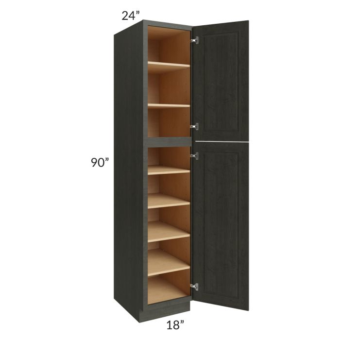 Charlotte Dark Grey 18x90 Wall Pantry