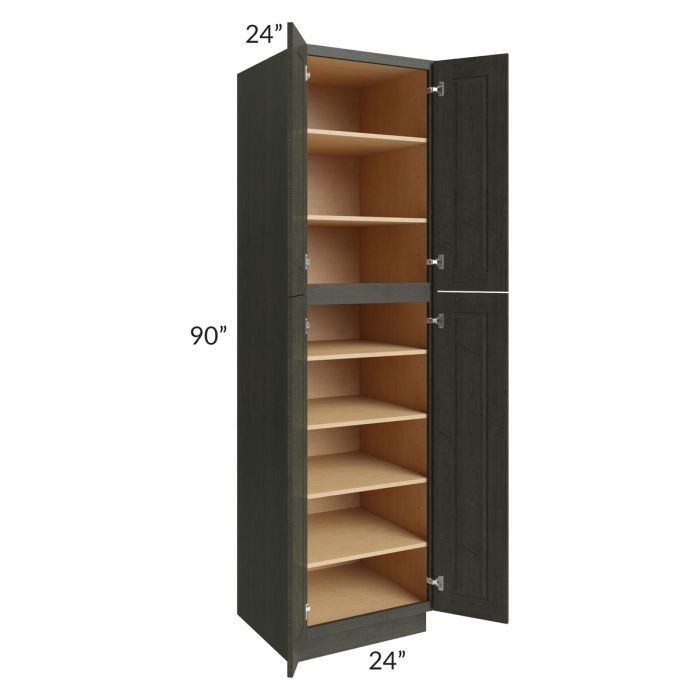 Charlotte Dark Grey 24x90 Wall Pantry