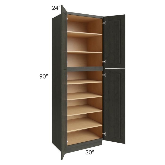 Charlotte Dark Grey 30x90 Wall Pantry